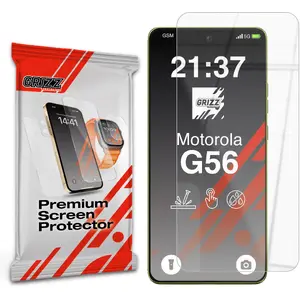 Гибридное защитное стекло GrizzGlass для Motorola Moto G56