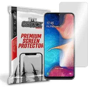 Ekrāna aizsargs GrizzGlass priekš Samsung Galaxy A20e — hibrīda stikls (GrizzGlass, GRZ1033)