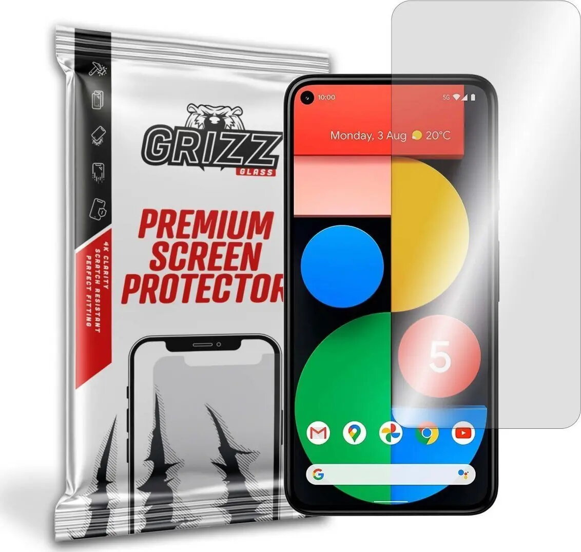 Hibrīda aizsargstikls GrizzGlass priekš Google Pixel