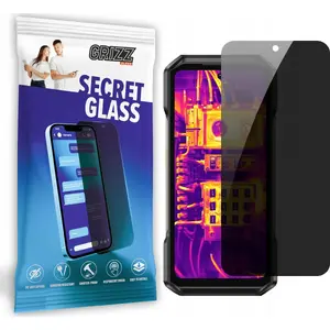Защитное приватное стекло GrizzGlass SecretGlass для Ulefone Armor 27T Pro