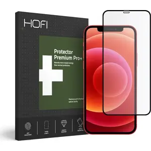 Tempered Glass Screen Protector Hofi Glass Full Pro+ for iPhone 12 mini — black