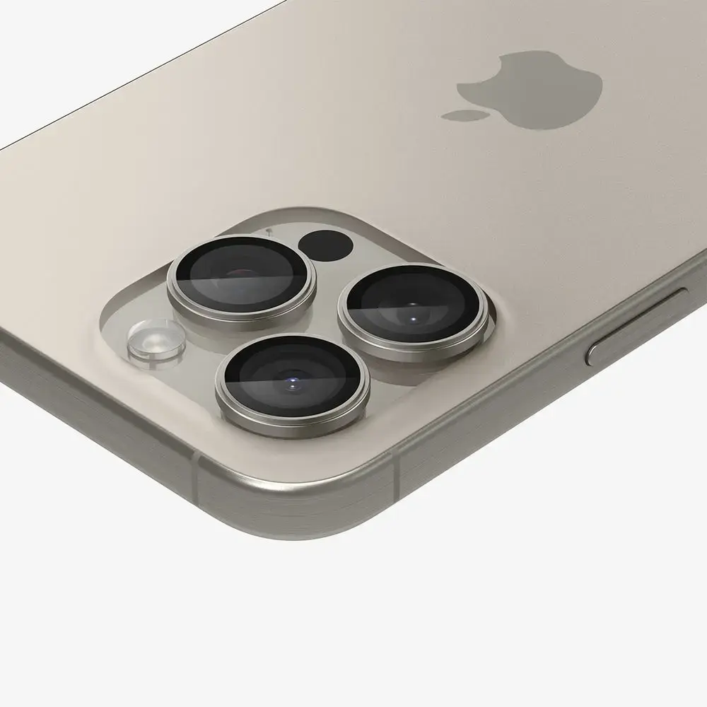 Spigen Optik Pro EZ Fit — защита камеры для iPhone 15 Pro Max Photo 2