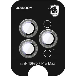 Aizsargstikls kamerai Joyroom JR-MSF0305 priekš iPhone 16 Pro / 16 Pro Max — titāna apdare