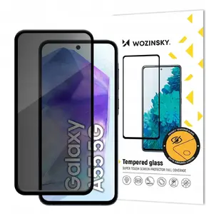 Закалённое защитное стекло с фильтром Anti-Spy Wozinsky для Samsung Galaxy S24 FE Ultra