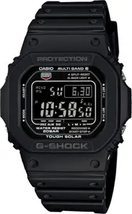 Rokaspulkstenis CASIO G-Shock GW-M5610U-1BER — sveķu korpuss, melns, 45.9×49.4×15 mm, baterija 2 gadi