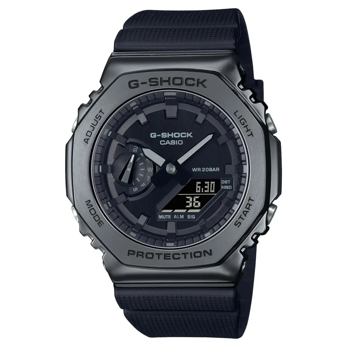 CASIO Standard GM-2100BB-1A vīriešu kvarca rokas