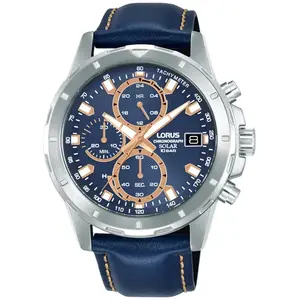 Lorus Solar Chronograph pulkstenis RZ611AX9 — saules enerģijas, hronogrāfs, analoga rādīšana