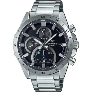 Наручные часы CASIO EFR-571D стальной корпус, хронограф, модель EFR-571D-1AVUEF