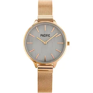 Sieviešu pulkstenis Pacific X6094 rosegold - tērauda korpuss, kvarca kustība