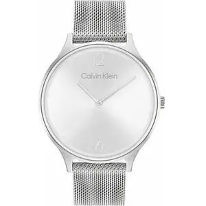 Часы Calvin Klein Timeless Mesh 25200001 — женские аналоговые, стальной браслет‑mesh