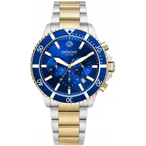 Men's Chronograph Watch Giewont GW3970-B3 with Sapphire Crystal, Multicolor Dial