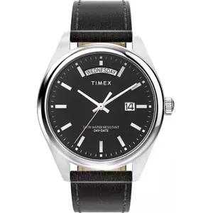 Rokas pulkstenis Timex TW2W57400 Legacy — vīriešu analogs, nerūsējošā tērauda korpuss