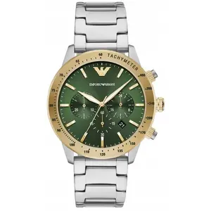 Rokaspulkstenis Emporio Armani Mario AR11454 — vīriešu analogs, nerūsējošā tērauda korpuss