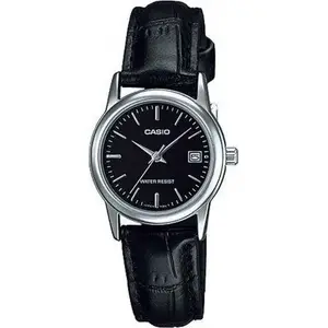 Rokas pulkstenis CASIO LTP-V002L-1AUDF — sieviešu, analogs, ādas siksniņa