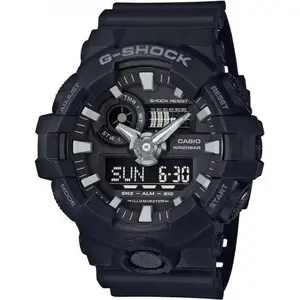 Rokaspulkstenis CASIO G-SHOCK GA-700 -1BER — triecienizturīgs ciparu-analogais pulkstenis