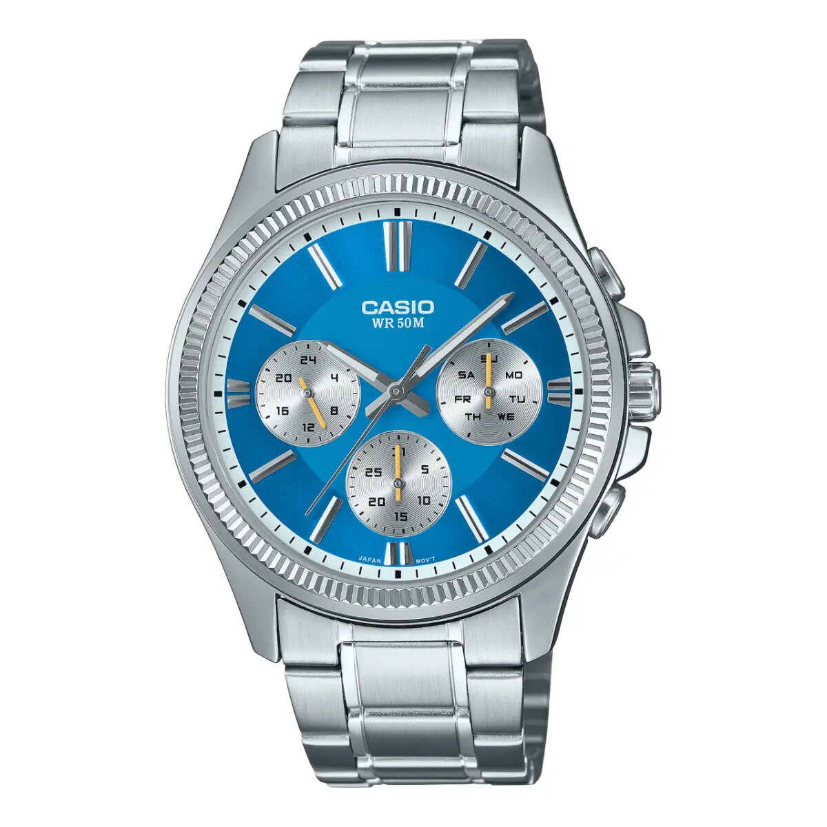 CASIO MTP-1375D-2A2V rokas pulkstenis vīriešiem ar