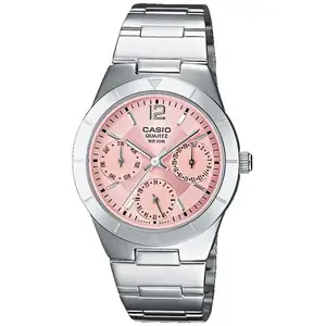 Rokaspulkstenis CASIO LTP-2069D-4AVEG — uniseks, kvarca, nerūsējošā tērauda korpuss, 31 mm, 3 gadu baterija