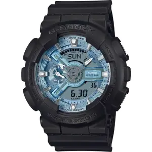 Sporta pulkstenis G-SHOCK Casio GA-110CD-1A2ER — ūdensizturība 200 m, melns