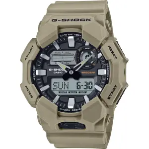 Rokaspulkstenis G-SHOCK GA-010-5AER by Casio — vīriešu analogi-digitālais triecienizturīgs pulkstenis