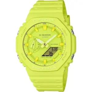 Analogādi-digitālais pulkstenis CASIO GA-2100-9A9ER — GA-2100 sērija, triecienizturīgs, Carbon Core Guard