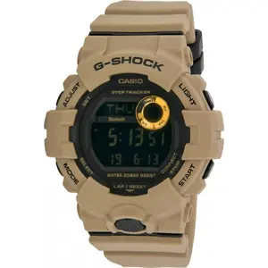 Rokas pulkstenis CASIO GBD-800UC-5ER — vīriešu digitālais sporta pulkstenis ar soļu skaitītāju, Bluetooth