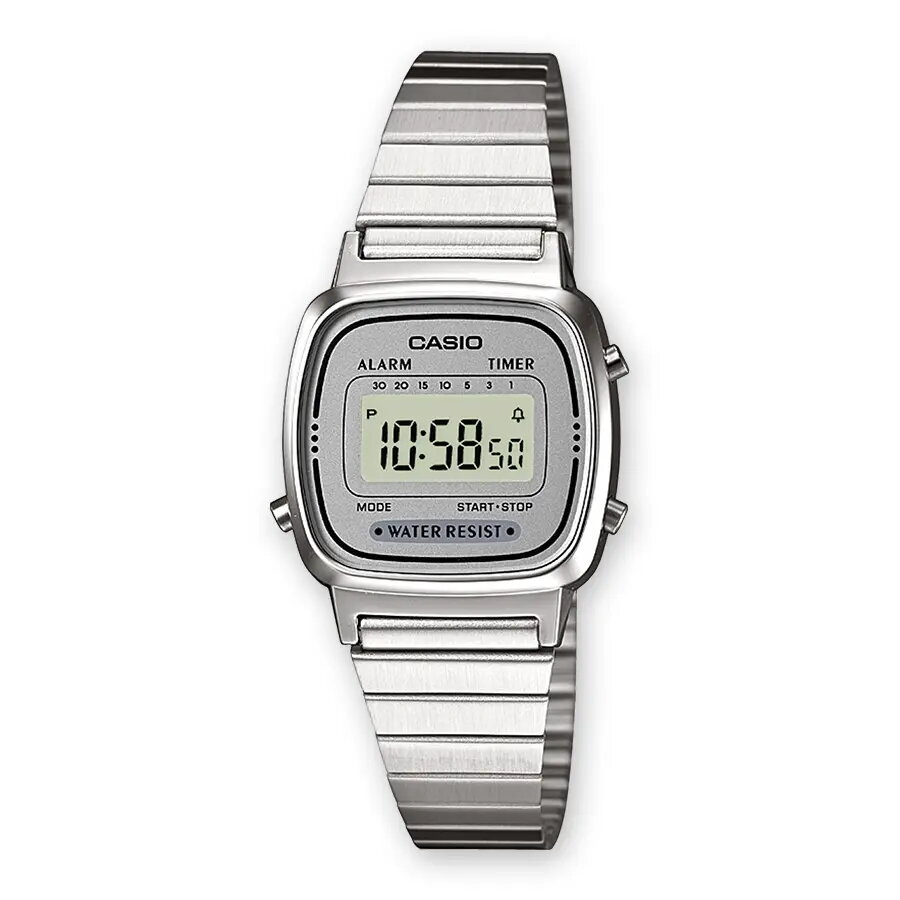 Casio LA670WEA-7EF elektroniskais sieviešu rokas pulkstenis