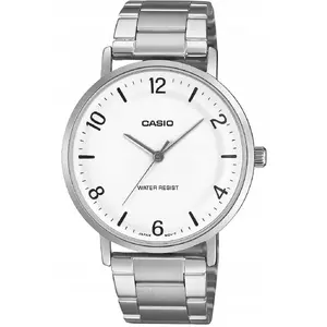 Rokaspulkstenis CASIO MTP-VT03D-7BDF tērauda korpuss un aproce, analogs, vīriešu