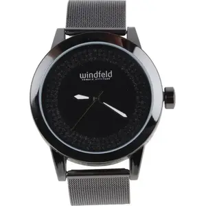 Wall clock CASIO Windfeld LouLou model 205027-17 Gunmetal