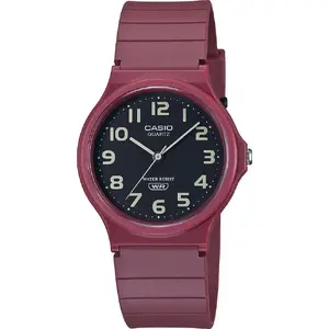 Rokaspulkstenis CASIO MQ-24UC-4BDF unisex kvarca, analogs, sveķu korpuss un siksniņa