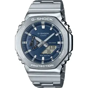 Pulkstenis G-SHOCK GM-2110D-2BER G-Steel vīriešu, nerūsējošā tērauda korpuss, analogi-digitāls