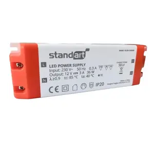 Power adapter Standart YSL30-1203000 — LED driver 36W 3A 12V DC IP20