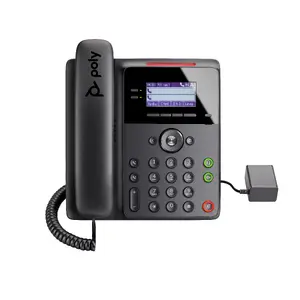 Barošanas bloks Poly Edge B10/B20/B30 IP telefoniem, 5V 1A, melns, 100 gab.
