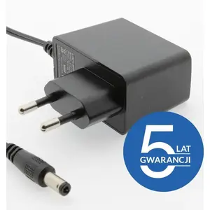 Barošanas adapteris eSPe E18-1812-211 — 12V 1,5A (18W), taisns kontakts 2,1×5,5 mm, 5 gadu garantija