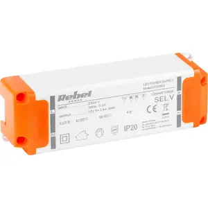 Power Supply Rebel Light REBEL 12V 2.5A LED strip adapter (30W max)