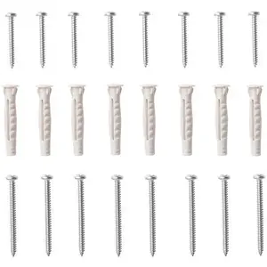 CERSANIT replacement fixing kit S903-029 — dowels and screws for joining ZIP/ARTECO/BASIC shower cabin profiles