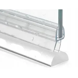 Shower door threshold strip CERSANIT MODUO S900-2655 for 90 cm shower enclosure (replacement part)