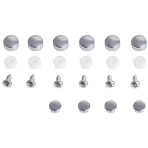 Shower cabin spare parts set CERSANIT S903-027 — screws and side hole caps for ZIP/ARTECO/BASIC models