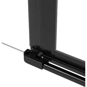 Connecting component for walk-in door to panel built-in niche by deante KTS N11X