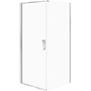 Душевая кабина CERSANIT Moduo квадратная 1 глухая дверь 80×80×195 см