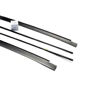 Seal Set for Sliding Shower Screen Larga, CERSANIT, black