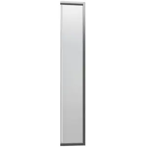 Shower screen panel for square SAONA 90 cm, CERSANIT — patterned fabric glass (S900-2516)