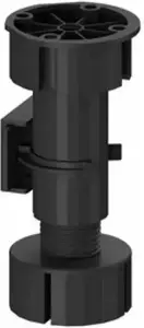 Wall support bracket for fixed glass shower panel CERSANIT Moduo Square, chrome finish