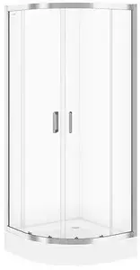 Shower cabin movable glass panel CERSANIT ZIP/ARTECO P17-80 (spare part) S900-2599