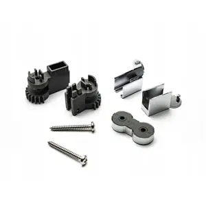 Hinge Repair Kit for 2‑Leaf Shower Screen CERSANIT EASY — replacement hinge set