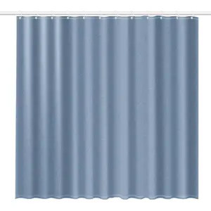 Shower Curtain NPC Polska Rayen 180×200 cm, dark blue