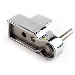 Hinge for shower screen CERSANIT Easy New — lower hinge for 1- and 2-wing chrome