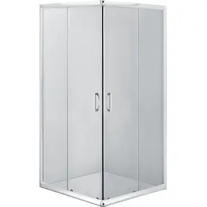 Shower enclosure with tray square 80 cm, deante KYCZ042K