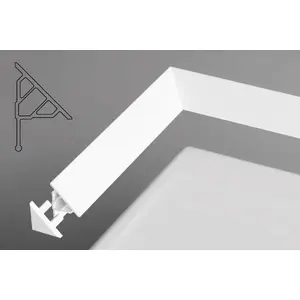 RAVAK shower tray masking strip Typ 10 200 cm white XB452000001