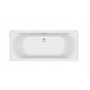 Rectangular bathtub Cersanit City 180 x 80 cm, acrylic, left/right drain options