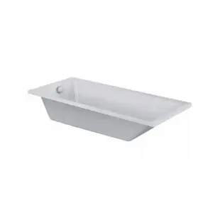Rectangular bathtub CERSANIT Balinea 180x80 cm, acrylic, freestanding/built-in